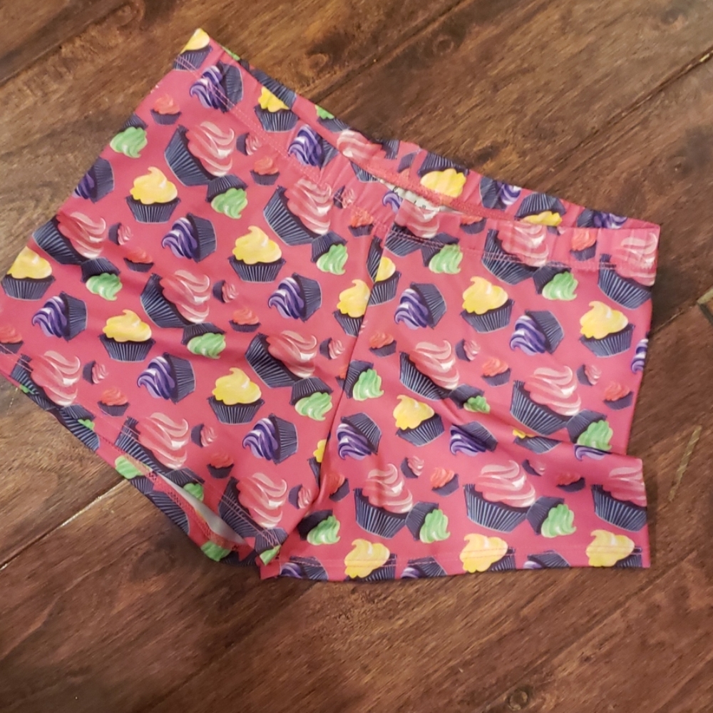 Spandex cupcake shorts size Large